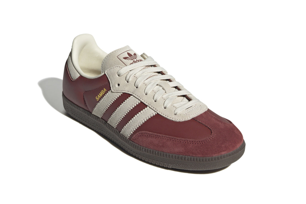 Adidas Samba OG Preloved Ruby:Cream White:Gum gallery image 2