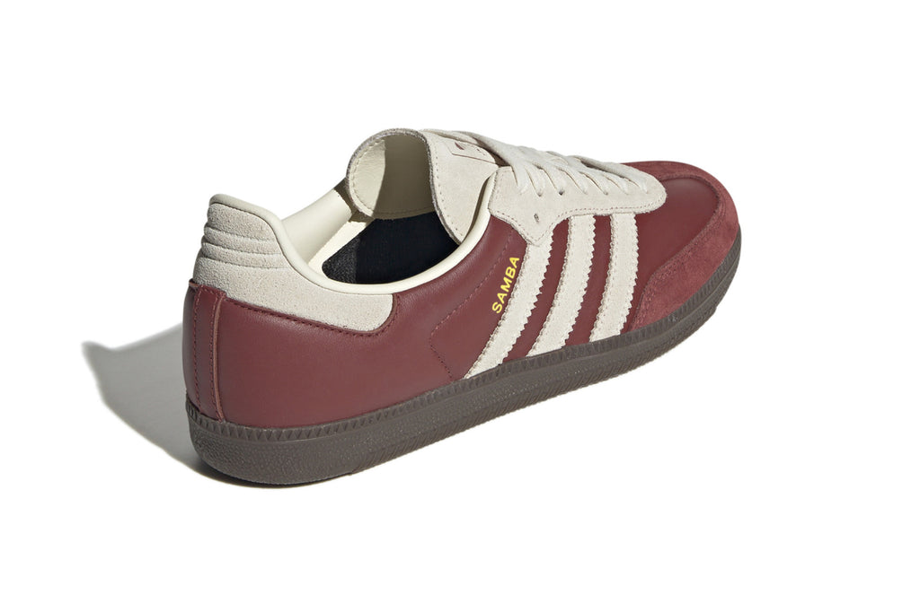Adidas Samba OG Preloved Ruby:Cream White:Gum gallery image 5