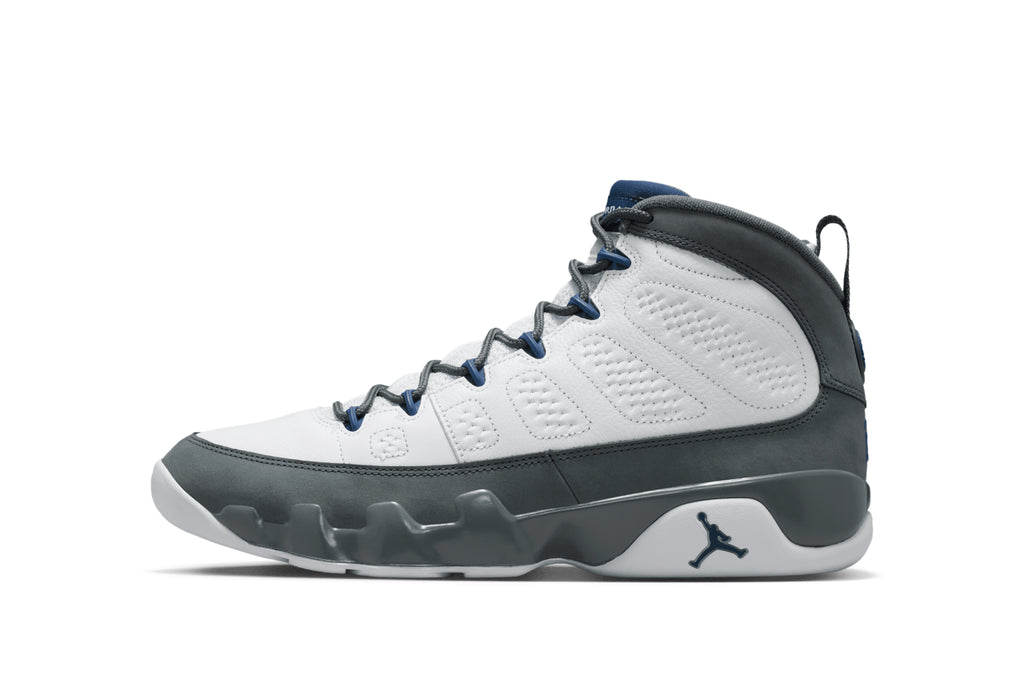 Air Jordan 9 Retro 'Flint Grey and French Blue'; primary image